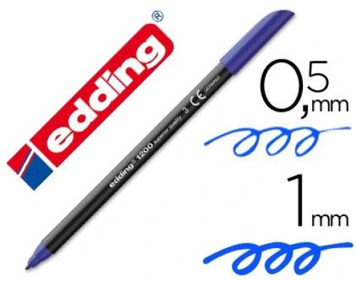 Marcador Edding 1200 Azul