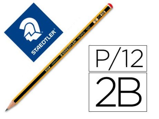 Lapis Grafite Staedtler Noris 120-0 2B 
