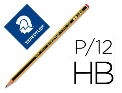 Lapis Grafite Staedtler Noris 120-2HB