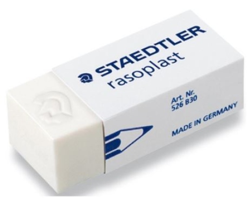 Borracha Branca Staedtler Rasoplast 526 B30