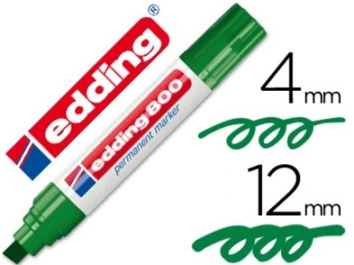 Marcador Edding 800 Verde