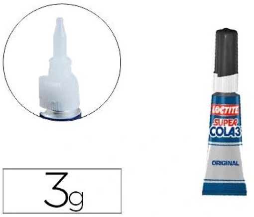 Super Cola Loctite 3gr