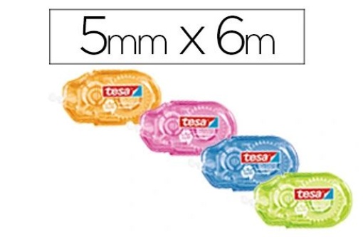 Corretor Fita Mini Tesa 6m x5mm