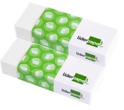 Borracha Branca Liderpapel Grande (ER01)
