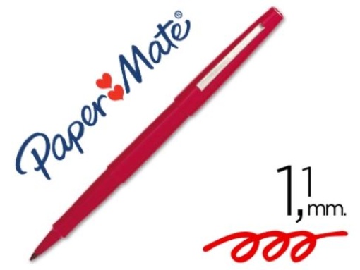 Marcador Paper Mate Futura Nylon 3102-1 Vermelho
