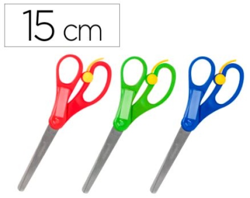 Tesoura Escolar Liderpapel 15cm Com Recorte