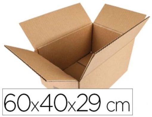 Caixa Cartao Simples Q-Connect 600x400x290mm (KF26137)