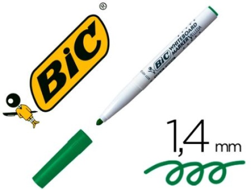 Marcador Quadro Branco Bic Velleda Ponta Redonda 2mm Verde (9581681)