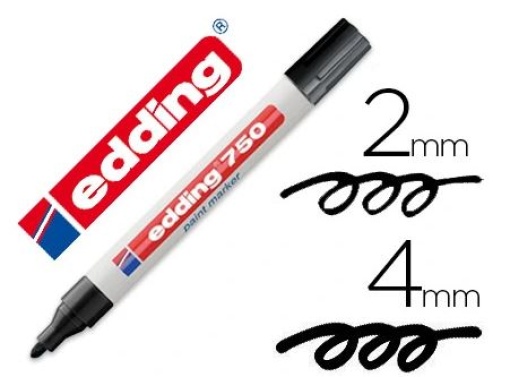 Marcador Edding 750 Preto