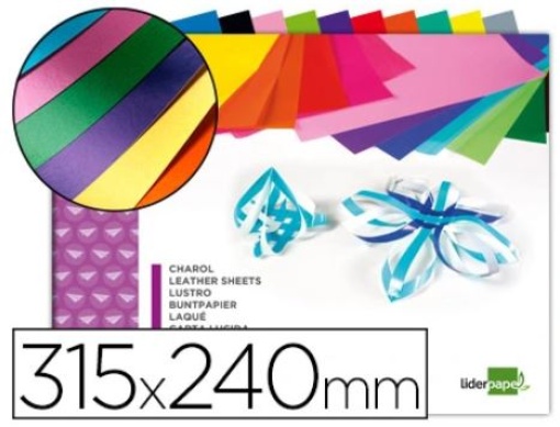 Bloco Trabalhos Manuais Lustro Folio 10fls Sortido