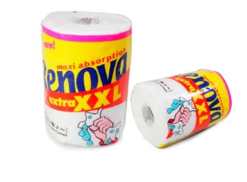 Rolo Papel de Cozinha Renova XXL Ultra Absorvente