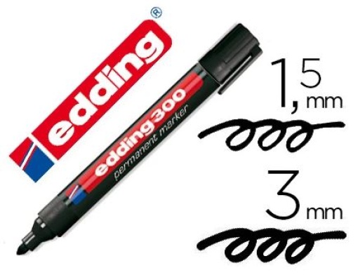 Marcador Edding 300 Preto