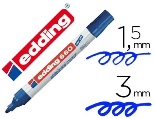 Marcador Quadro Branco Edding 660 Azul