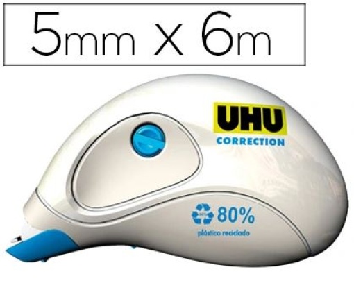 Corretor Fita Mini UHU 5mmx6m