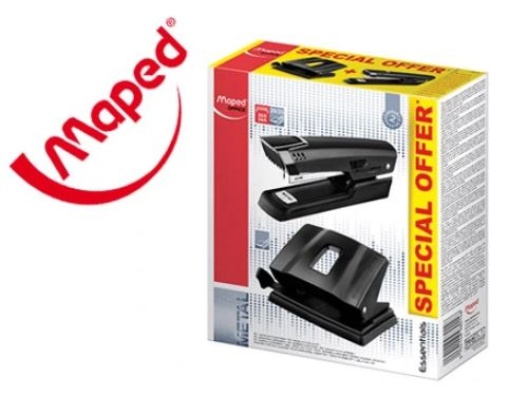 Agrafador + Furador Maped Essentials (898014)