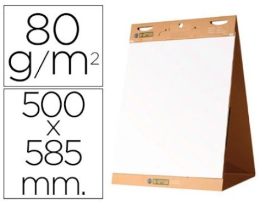 Bloco Congresso Liso Autoadesivo Secretaria 500x585mm Papel de 80gr (Bi-Office)