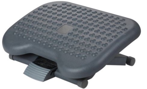 Apoio de Pes Q-Connect Plastico Ajustavel Premium 460x340x110mm (KF17982)