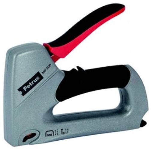 Agrafador Petrus 340 Top Especial Corpo Aluminio Agrafes Nº 530 de 6 a 14mm e Saca-Agrafes (66787)