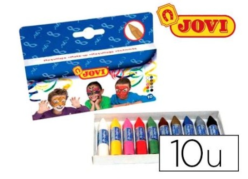 Barra Maquilhagem Jovi Cx.10 Cores Sortidas