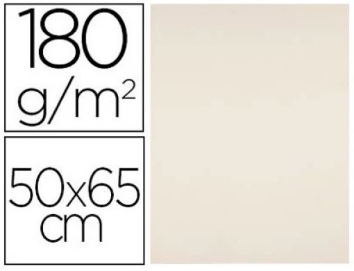 Cartolina Liderpapel 50x65cm 180gr Creme (CX62 - CX25)