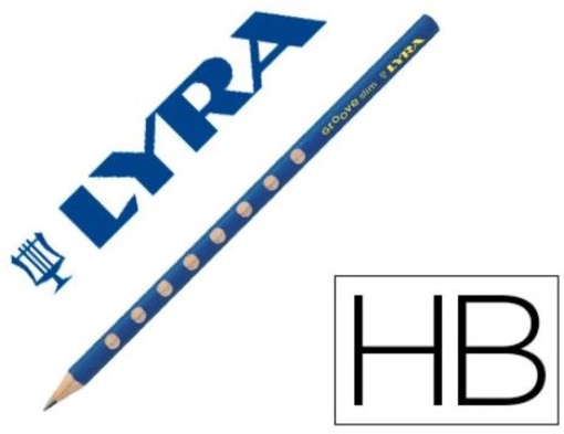 Lapis de Grafite Lyra Groove Slim HB
