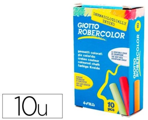 Giz Cores Sortidas Giotto Robercolor Cx 10un (F538900)