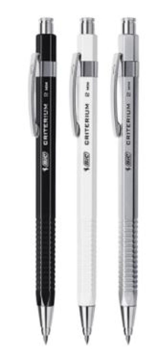 Lapiseira Bic Criterium 2.0mm Preta