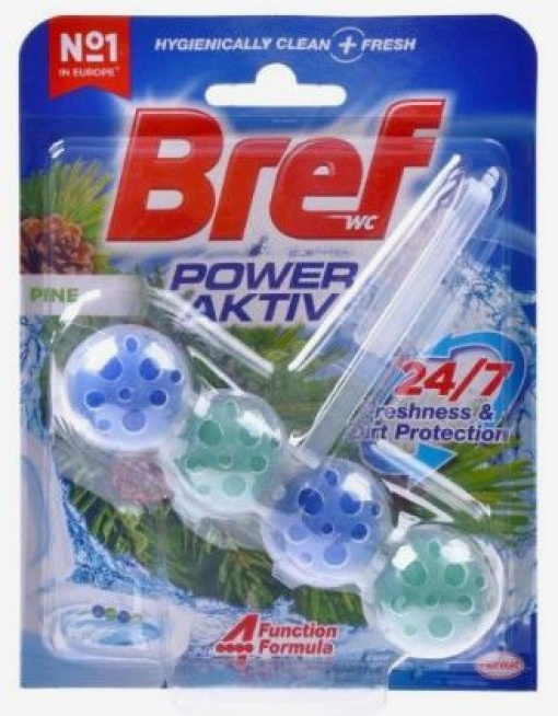 Bloco Sanitario Bref Power Active 50gr Bolas Pinho