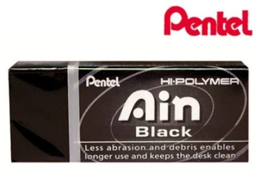 Borracha Preta Pentel Hi-Polymer Pequena (ZEAH06AT)