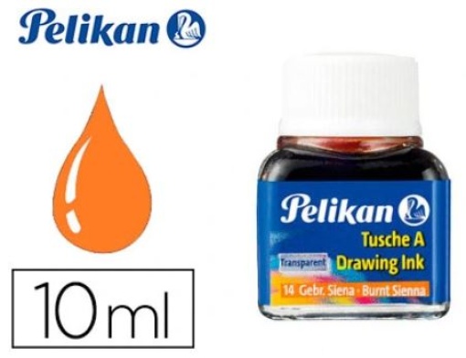 Tinta da China Pelikan Frasco 10ml Siena Tostada