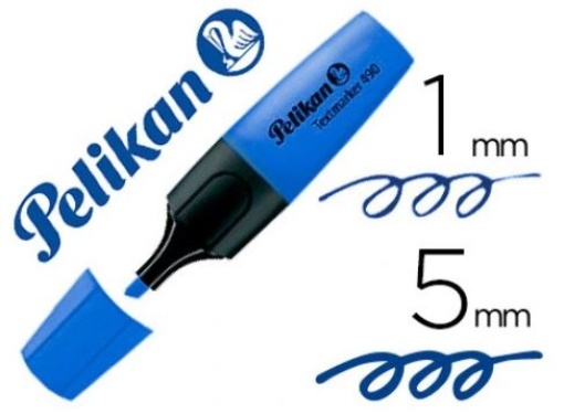 Marcador Fluorescente Pelikan Textmarker 490 Azul (814133) 