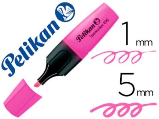 Marcador Fluorescente Pelikan Textmarker 490 Rosa 