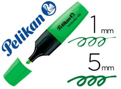 Marcador Fluorescente Pelikan Textmarker 490 Verde (814096)