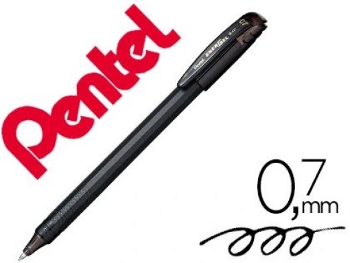 Roller Pentel BL417 Energel Makkuro Ponta 0,7mm Preto