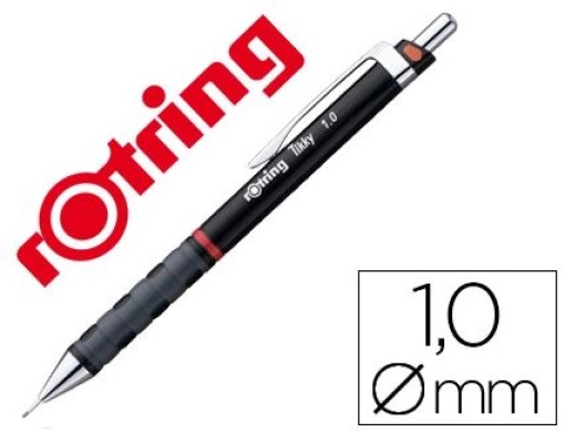 Lapiseira Rotring Tikky 1mm Preta