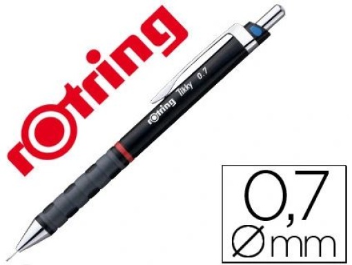 Lapiseira Rotring Tikky 0.7mm Preta