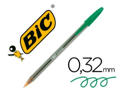 Esferografica Bic Cristal Verde