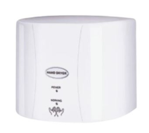 Secador de Maos HI-SET ABS Branco 1350W