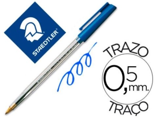 Esferografica Staedtler Stick Azul Cx.50