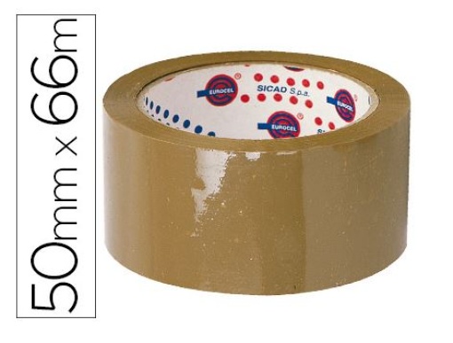 Fita Adesiva Eurocel PP 5230 48mmx60m Castanha