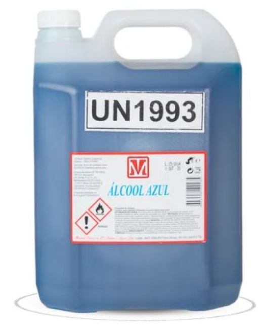 Alcool Azul Desnaturado 5L