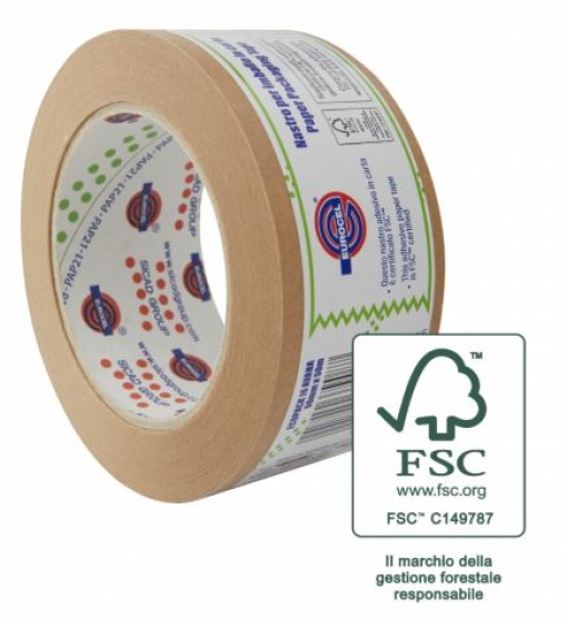 Fita Adesiva Eurocel Papel Eco15 48x45m Castanha
