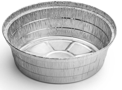 Emb. Aluminio Redonda 1420ml C/Tampa