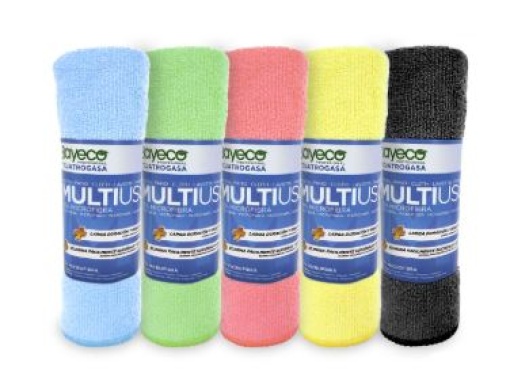 Pano Bayeco Profissional 100% Microfibra Multiusos 40x35 Verde