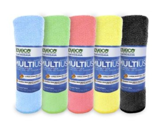 Pano Bayeco Profissional 100% Microfibra Multiusos 40x35 Amarelo