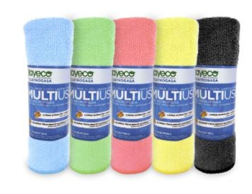 Pano Bayeco Profissional 100% Microfibra Multiusos 40x35 Cinza (Gris)