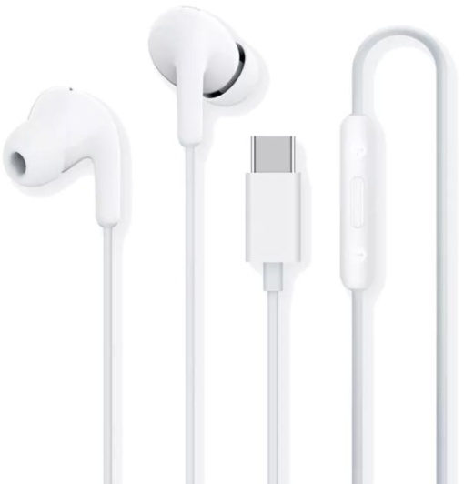 Auricular Xiaomi Mi Dual Driver Earphones USB-C Branco