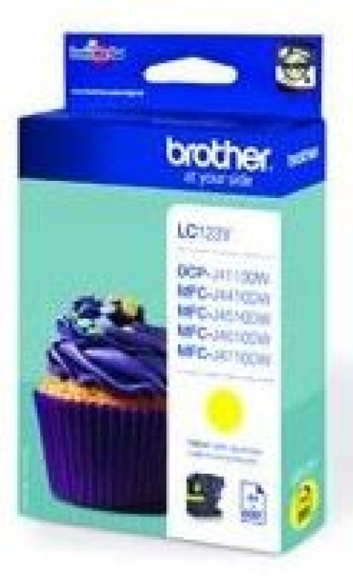 Tinteiro Brother MFCJ4410DW / MFCJ4510DW Amarelo (LC123)
