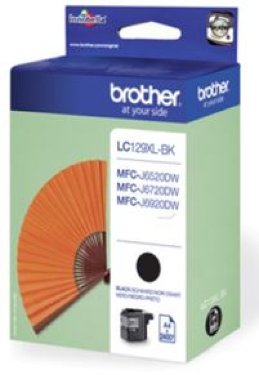 Tinteiro Brother MFCJ6720DW / MFCJ6920DW Preto Alta Capacidade (LC129)