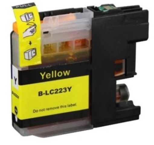 Tinteiro Compativel Brother MFCJ4420DW/MFCJ4620DW/J5620DW Amarelo (LC223Y)